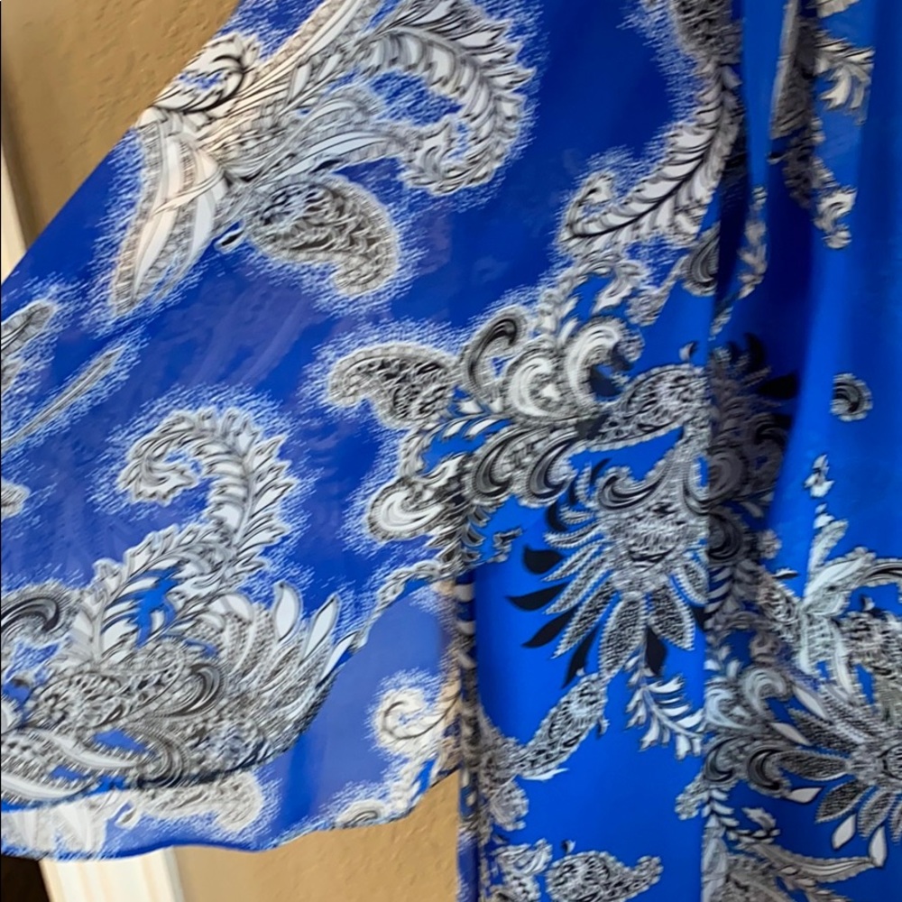 SLNY sleeveless paisley print dress - Picture 5 of 8